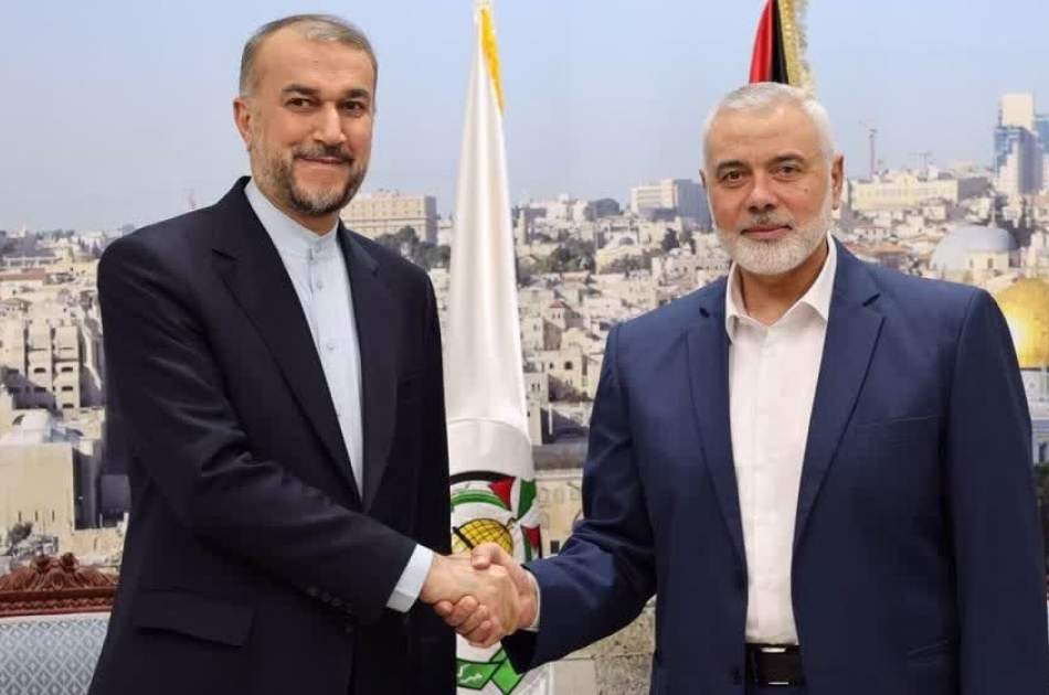 Haniyeh says resistance stands 