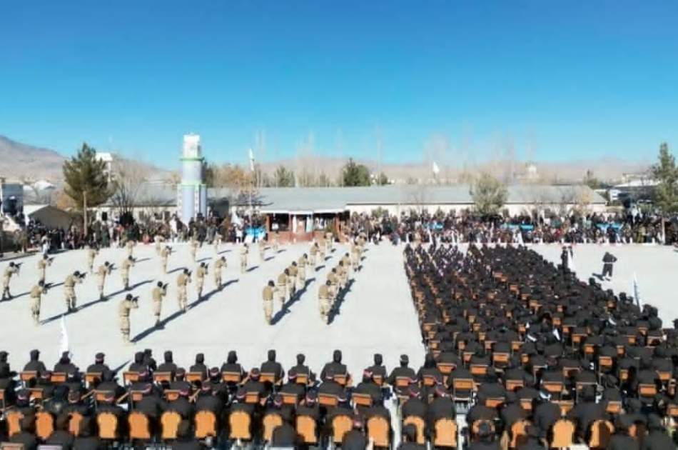 فراغت ۵۰۰ سرباز پس از یک دوره آموزشی در پکتیا