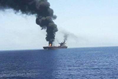 حمله به یک کشتی مرتبط با رژیم صهیونیستی در سواحل هند