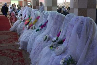 برگزاری مراسم ازدواج دسته جمعی 50 زوج جوان در کابل
