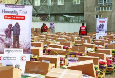 جمعیت هلال احمر قطر از توزیع کمک به بیش از یک هزار و ۵۰۰ خانواده آسیب‌دیده در هرات خبر داد