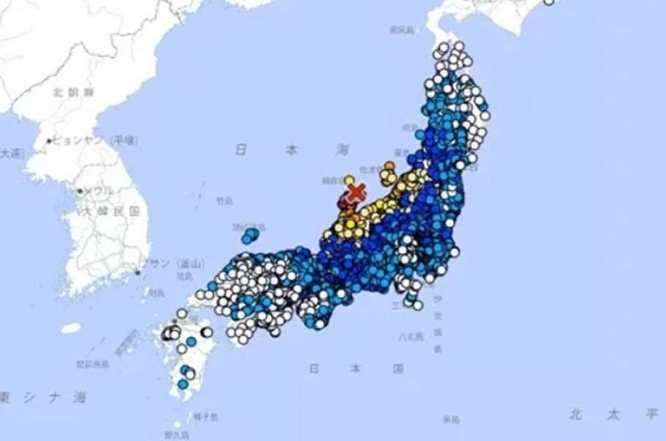 جاپان هشدار سونامی صادر شد