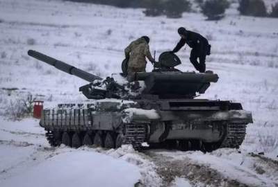 تانک‌های آلمانی در اوکراین بدون قطعات، زمین‌گیر شده است