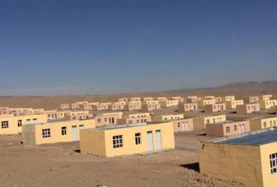 Inauguration of a settlement with 220 residential units for Herat earthquake victims