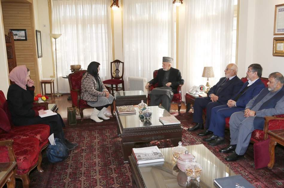Hamid Karzai meets UNAMA head in Afghanistan