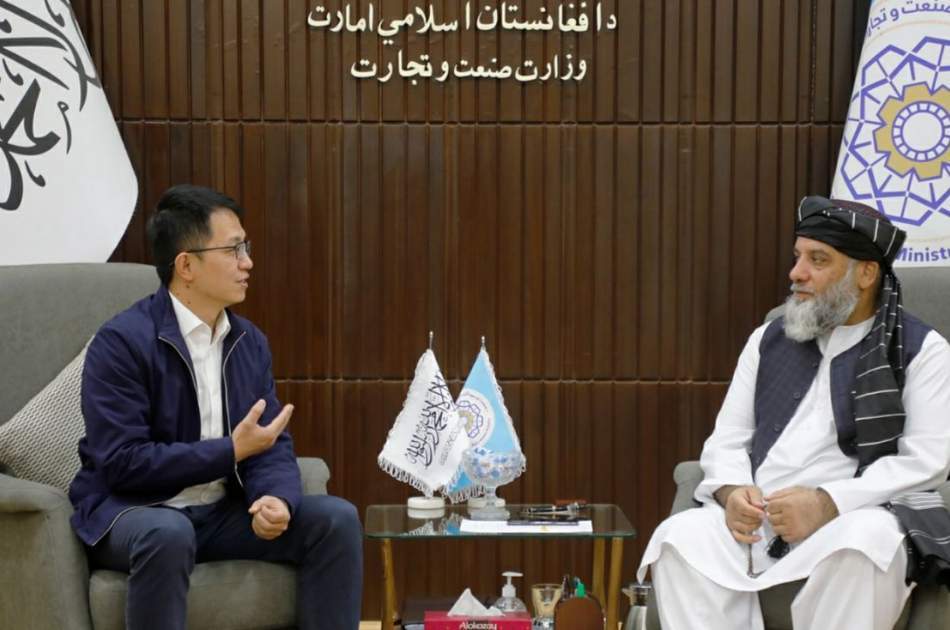 The interest of a Chinese company to invest in dry fruit processing in Afghanistan