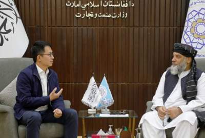 The interest of a Chinese company to invest in dry fruit processing in Afghanistan