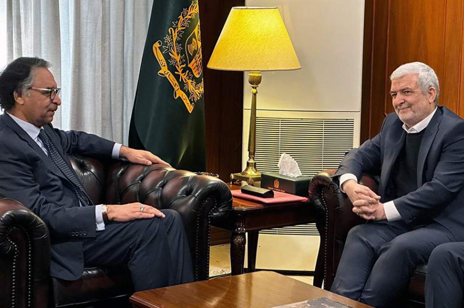 Pakistan’s FM meets Iran Envoy