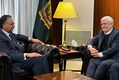 Pakistan’s FM meets Iran Envoy