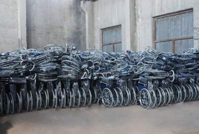 بیش از دو هزار ویلچر برای معلولین به وزارت امور شهدا اهدا شد