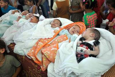 تولد ۲۰ هزار کودک در غزه از آغاز حملات صهیونیست‌ها تاکنون