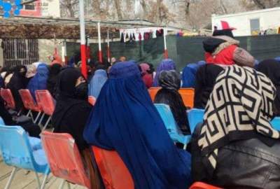 حدود ۵۰۰ زن در کابل وسایل کار دریافت کردند