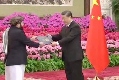 رییس‌جمهور چین استوارنامه سفیر افغانستان را پذیرفت