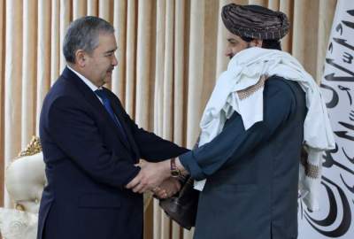 In the meeting between Mujahid and the head of Uzbekistan