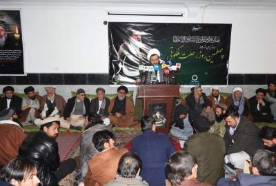 گزارش تصویری/ مراسم چهلمین روز ارتحال حجت‌الاسلام والمسلمین سیدمحمدی هادی هادی(ره) در کابل برگزار شد  