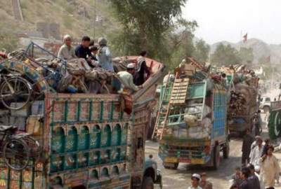 حدود ۵۰۰ تن مهاجر افغانستانی از پاکستان به طور اجباری به کشور برگشته‌اند