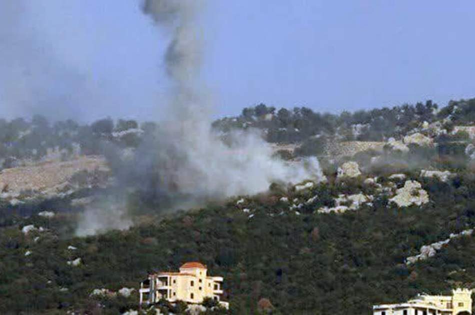 The bases of the Zionist regime under the fire of Hezbollah rockets in Lebanon