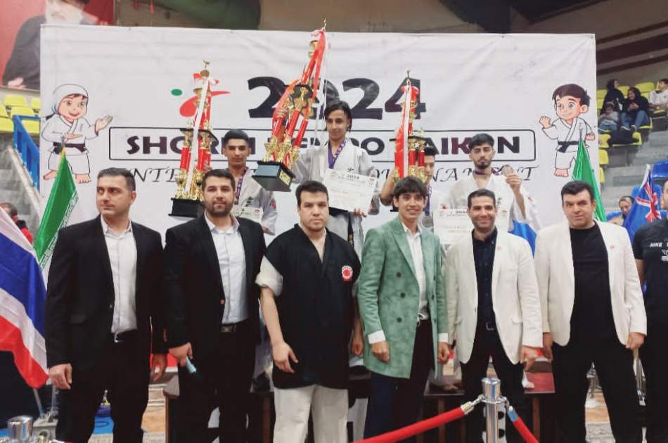 کسب عنوان نایب قهرمانی مسابقات بین المللی کاراته ایران توسط تیم منتخب مهاجرین افغانستان در بین 9 کشور