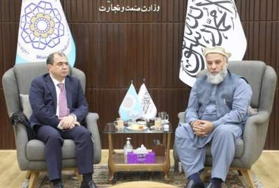 گسترش روابط تجاری، محور گفتگوی وزیر صنعت و تجارت با سفیر آذربایجان در کابل