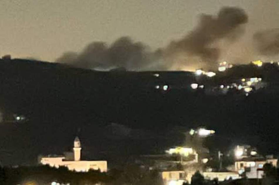 Zionist air attacks on southern Lebanon and Damascus