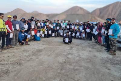 همایش کوهنوری قله طلا در تهران با حضور کوهنوردان ایرانی و افغانستانی