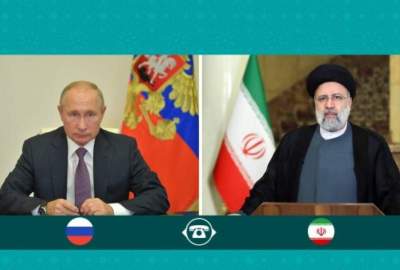 The presidents of Russia and Iran emphasized on strengthening relations in a telephone conversation