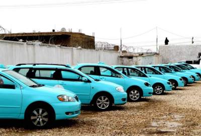 آغاز روند تغییر رنگ تاکسی های شهری در ولایت بلخ