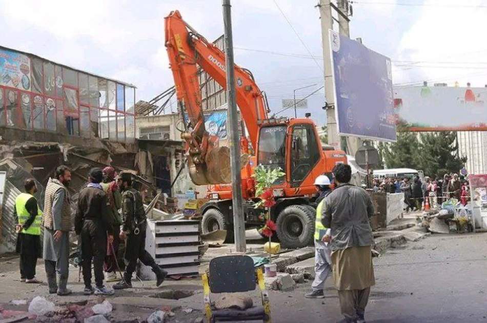 آغاز روند تخریب ساختمان‌های مسیر میدان‌هوایی الی سرک کابل-جلال‌آباد