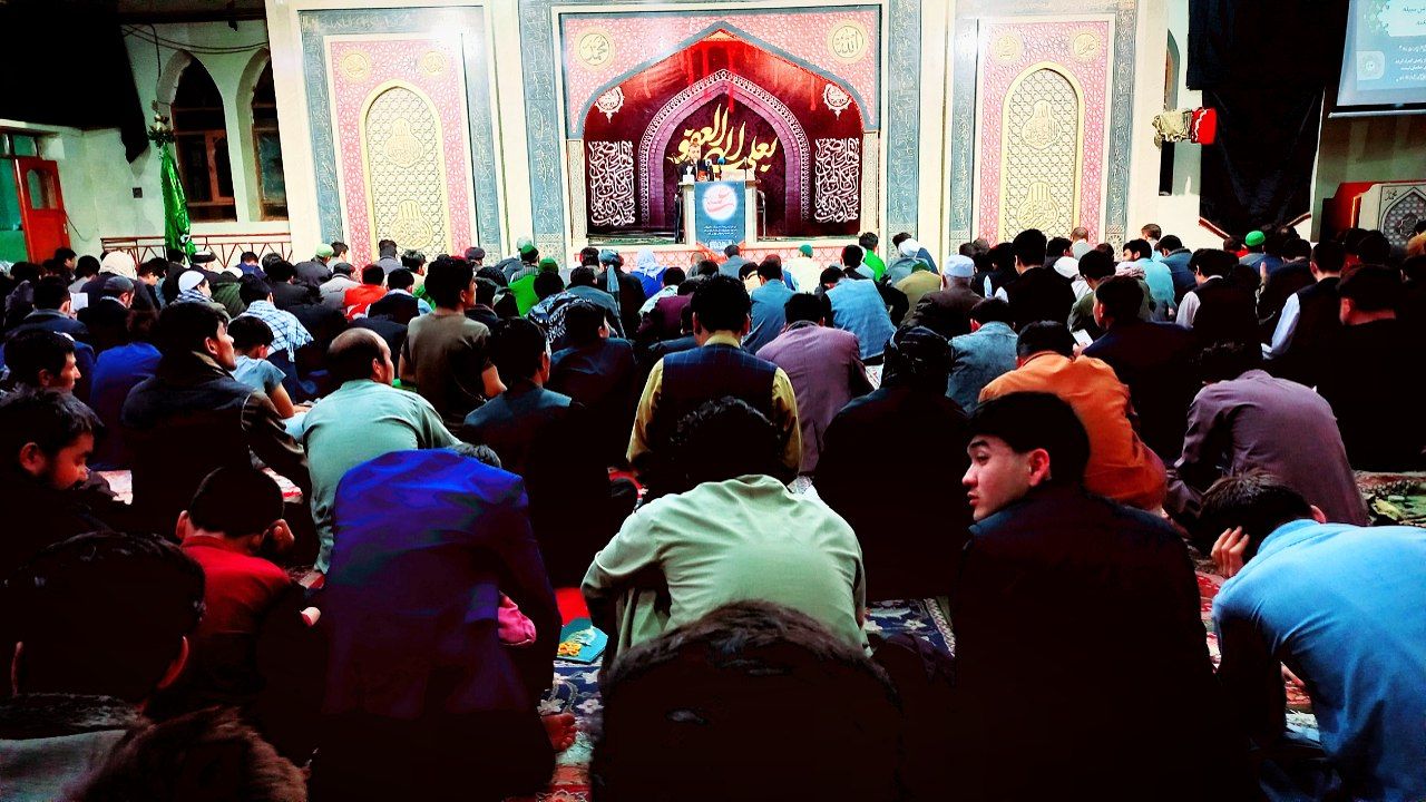 گزارش تصویری / احیاء دومین شب قدر در مسجد سلطانیه شهر مزارشریف