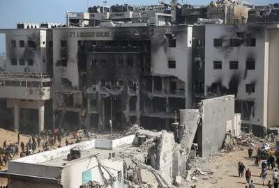 Israel leaves Gaza’s largest hospital in ruins