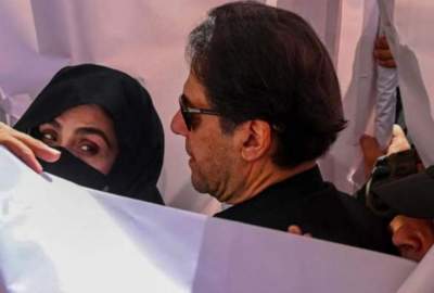 A court in Pakistan suspended the prison sentence of Imran Khan and his wife