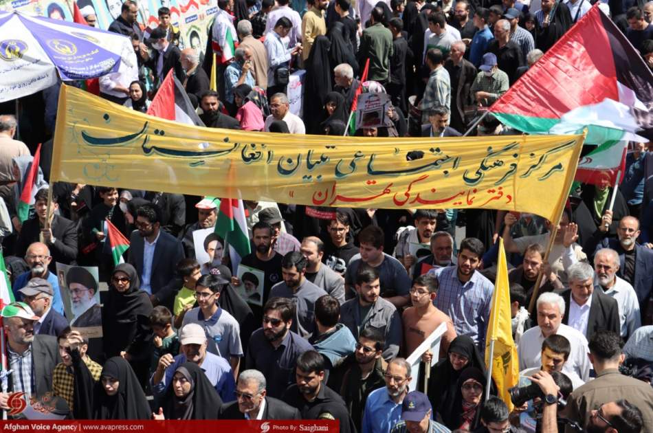 ویدئو/ راهپیمایی عظیم روز جهانی قدس با حضور میلیونی مردم در تهران  