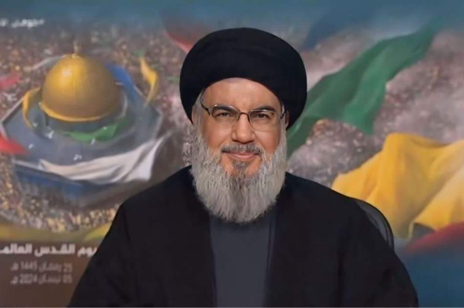 Nasrallah praises martyr General Zahedi for assisting resistance