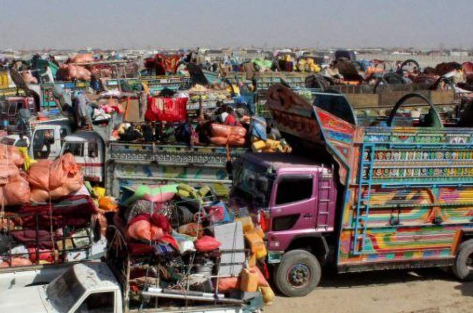 وزارت مهاجرین از اخراج ۵۳۵ هزار مهاجر افغانستانی از پاکستان خبر داد