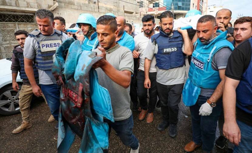 شمار شهدای خبرنگار در حملات رژیم صهیونیستی به نوار غزه به ۱۴۰ نفر رسیده است