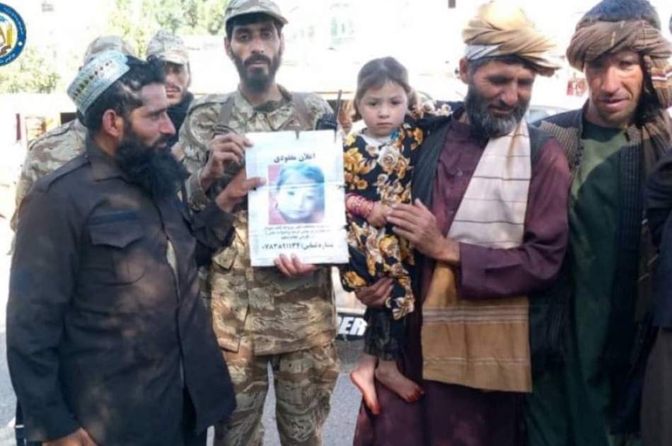 نجات یک کودک دختر از چنگ دو آدم ربای زن در ولایت هرات