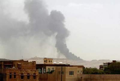 American and British air strikes in northwest Yemen