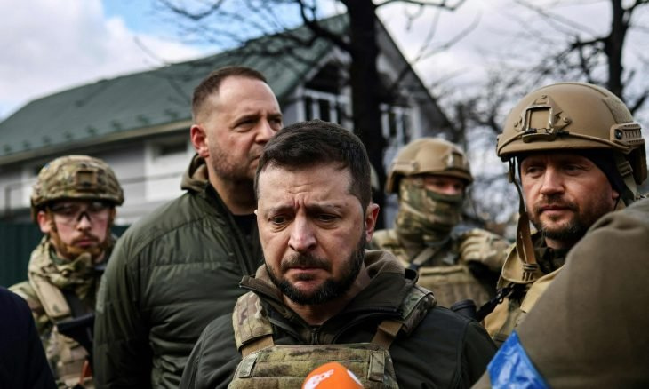 رئیس جمهور اوکراین: شرایط در میدان نبرد با روسیه بدتر می‌شود