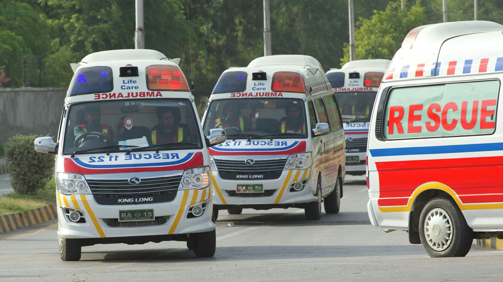 در نتیجه حادثه ترافیکی در پاکستان 36 تن کشته و زخمی شدند