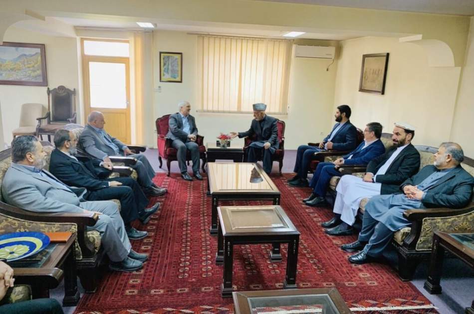 In his meeting with Kazemi Qomi, Karzai praised Iran