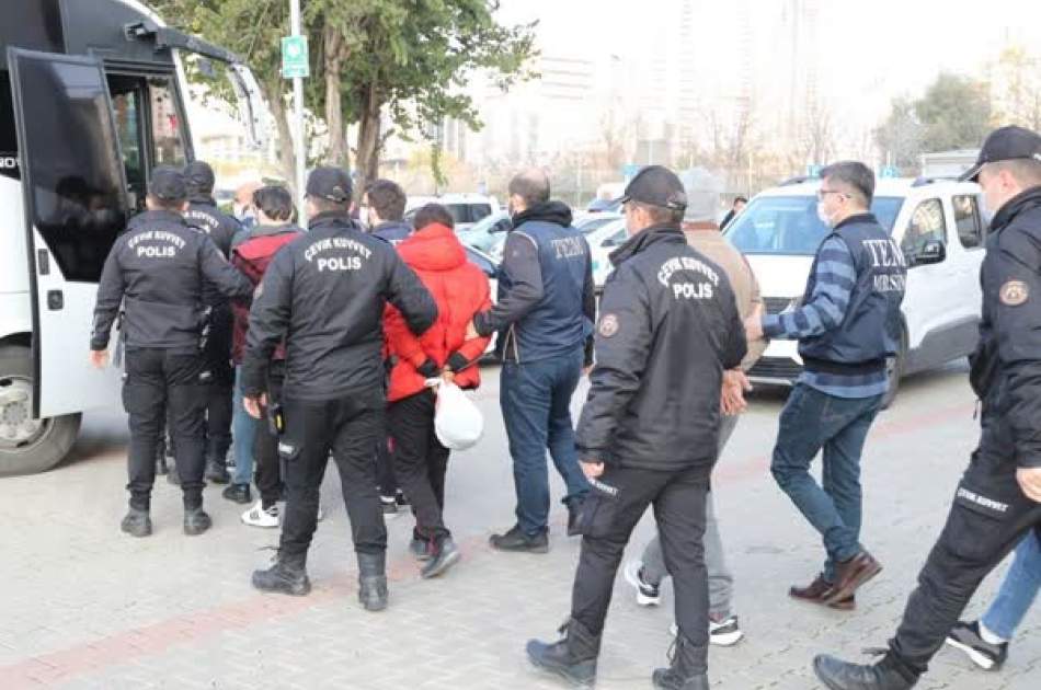 Arrest of 147 ISIS members by Turkish police