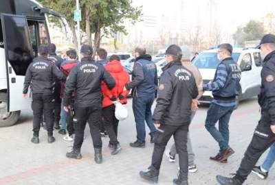 Arrest of 147 ISIS members by Turkish police