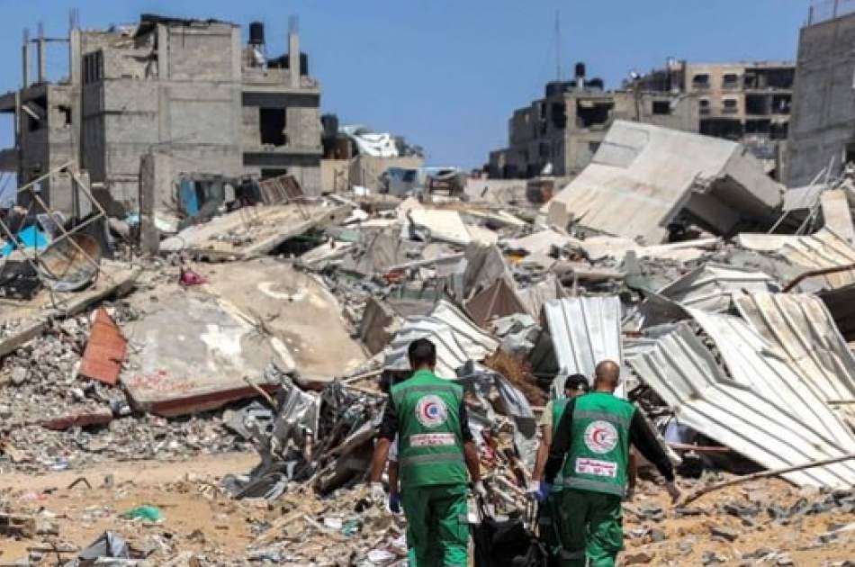 په غزه کې د شهیدانو شمیر ۳۴۵۳۵ تنو ته رسیدلی دی