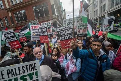 Brits hold fresh pro-Palestine rally in London