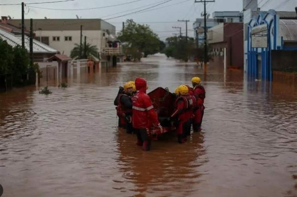 نزدیک به ۹۰ نفر در پی جاری شدن سیل در برازیل‌ کشته و مفقود شدند