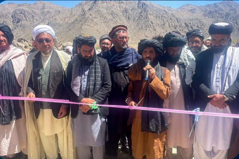 کار اعمار یک باب مکتب با هزینه 20 میلیون افغانی در ولسوالی جاغوری آغاز شد