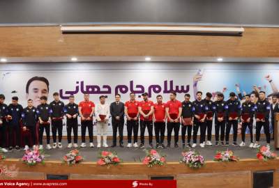 تصاویر/ همایش "سلام جام جهانی" در مشهد مقدس برای تقدیر از تیم ملی فوتسال  