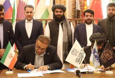 امضای تفاهم‌نامه همکاری میان اتاق معادن افغانستان و سازمان انجنیری ایران