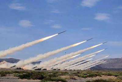 Firing dozens of rockets from southern Lebanon towards the north of the occupied territories