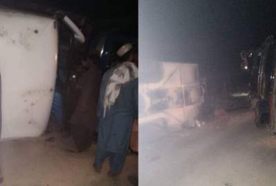 حادثه ترافیکی در زابل ۱۸ کشته و زخمی بر جای گذاشت